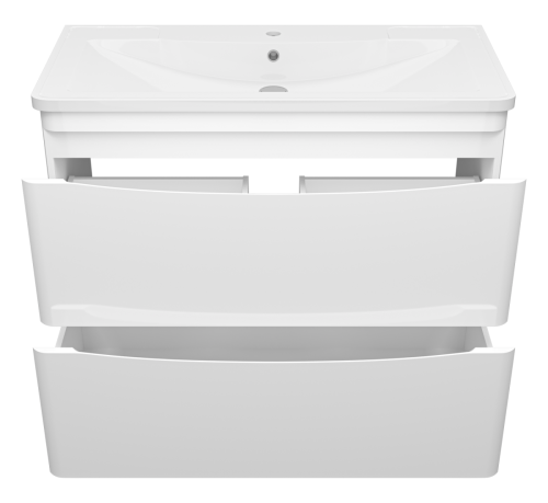 Тумба под раковину Misty Атлантик П-Атл-01100-0112Я 100х40 напольная цвет белый - фото 3