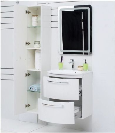 Зеркало с подсветкой De Aqua Смарт SMR 403 080 80х80 подвесное