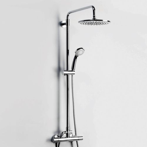 Душевая стойка Wasserkraft A13302 настенная цвет хром с термостатом - фото 2