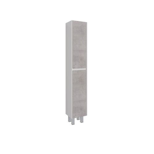 Шкаф-пенал LeMark Combi LM03C35P-Beton 40х170 напольный цвет серый/белый - фото 4