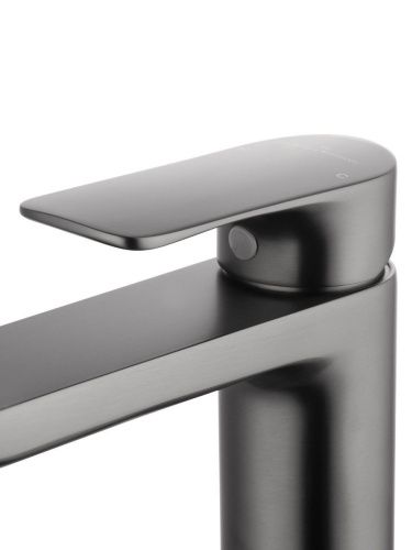 Смеситель Wonzon & Woghand WW-A40732-BGG на раковину серый - фото 4