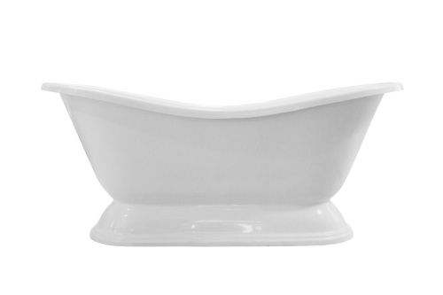 Ванна из литьевго мрамора Эстет Бостон ФР-00014526 180х75 отдельностоящая овальная - фото 2