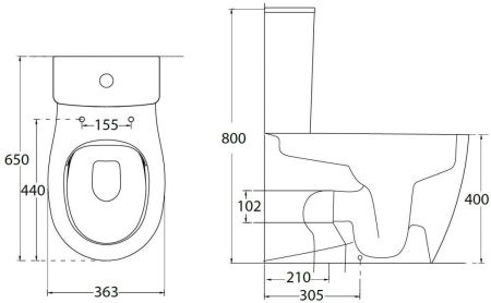 Бачок для унитаза Allen Brau Fantasy 4.11010.20