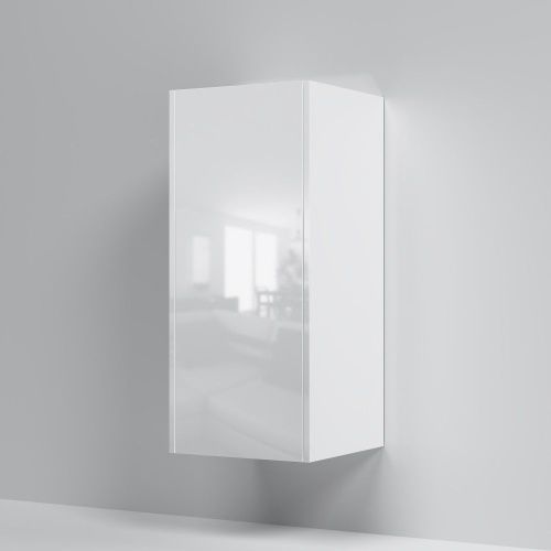 Шкаф Am.Pm Func M8FCH04029WG 40х90 подвесной цвет белый - фото 3