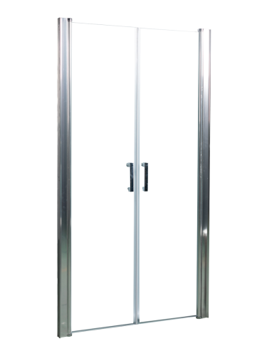 Душевая дверь River SUEZ 10000001116 100х185 стекло матовое профиль хром - фото 3
