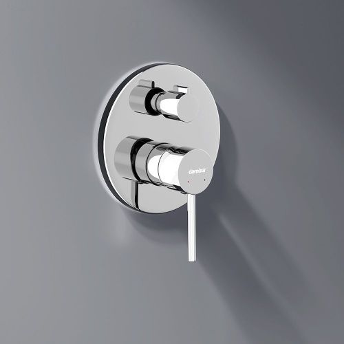 Душевая система Damixa Scandinavian Pure 936510000 встраиваемая в стену цвет хром - фото 5