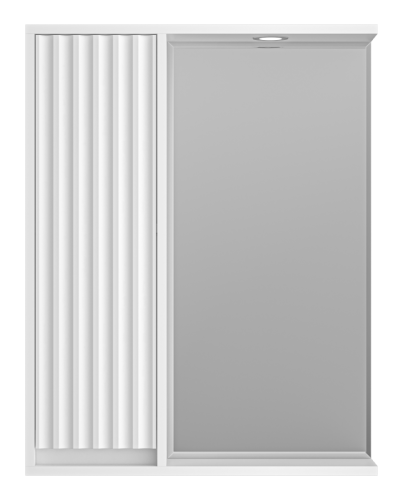 Зеркало-шкаф Brevita Balaton BAL-04065-01-Л 60х80 подвесной цвет белый - фото 2