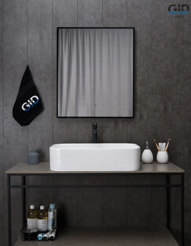 Раковина керамическая Gid Geométrico 51231 60х40 накладная цвет белый без отверстий под смеситель - фото 4