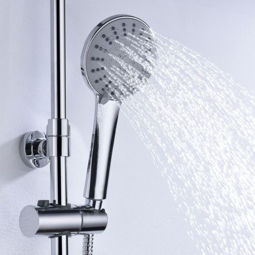 Душевая стойка Wasserkraft SK16601CH настенная цвет хром - фото 4