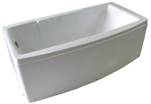Ванна акриловая Royal Bath FATO RB326100 170х85 пристенная асимметричная без каркаса - фото 2