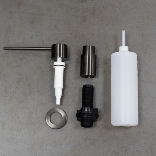 Дозатор кухонный LeMark Expert LM8203GMN - фото 4