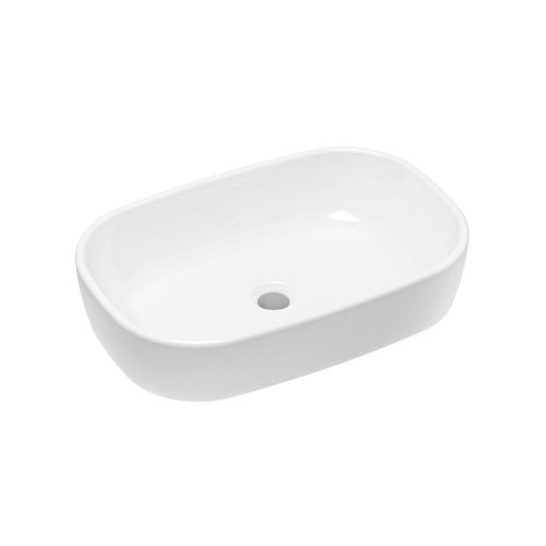 Раковина из сантехнического фарфора Lavinia Boho Bathroom Sink 33311002 50х40 накладная цвет белый без отверстий под смеситель - фото 2