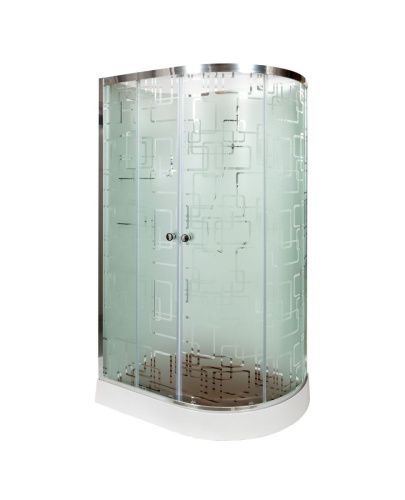 Душевая кабина AvaCan EM1512LN 120х80 асимметричная без крыши ориентация левая - фото 2