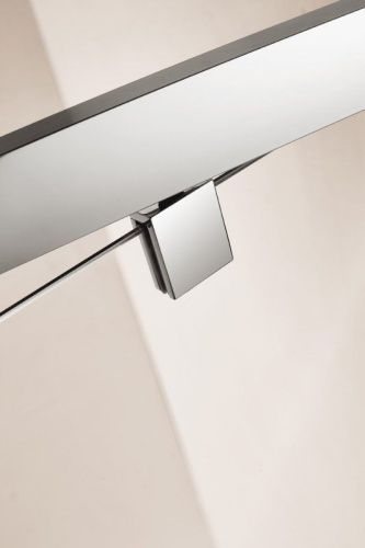 Душевой уголок Cezares ECO ECO-O-P-1-90-C-Cr 90х90 стекло прозрачное профиль хром без поддона - фото 2