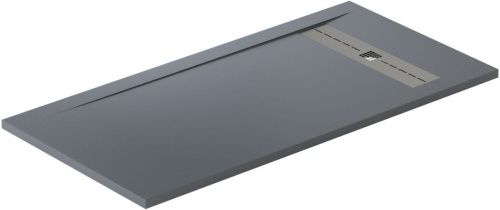 Душевой поддон из искусственного камня Allen Brau Infinity 8.21007-BGM 160х90 серый без каркаса - фото 2