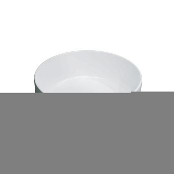 Раковина из сантехнического фаянса CHARUS TORRE BIANCA 700-011W 40х40 накладная цвет белый без отверстий под смеситель