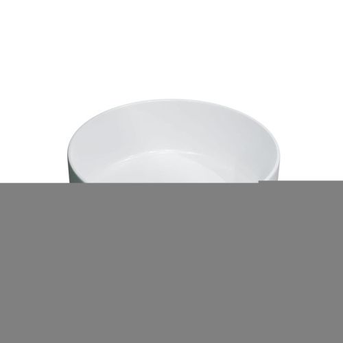 Раковина из сантехнического фаянса CHARUS TORRE BIANCA 700-011W 40х40 накладная цвет белый без отверстий под смеситель