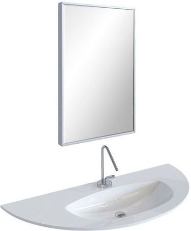 Зеркало De Aqua Сильвер 00258831 60х90 подвесное