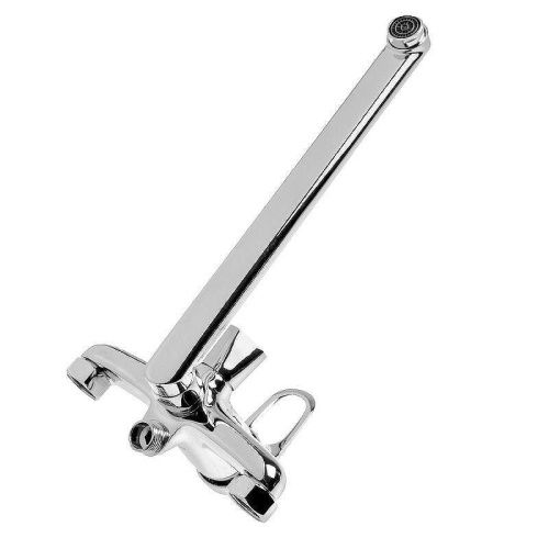 Смеситель для ванны и душа Haiba HB37 HB2237 настенный хром - фото 2