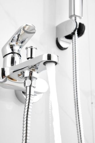 Смеситель для ванны и душа BELZ B61713 настенный хром - фото 4