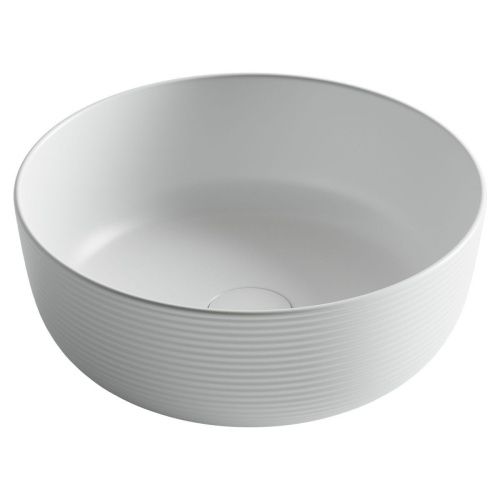 Раковина из сантехнического фарфора Ceramica Nova ELEMENT CN6073MW 40х40 накладная цвет белый без отверстий под смеситель - фото 2