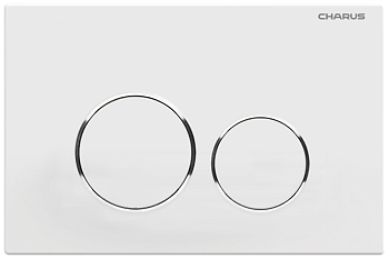 Клавиша смыва механическая CHARUS Spazio FP.330.12.01 цвет белый