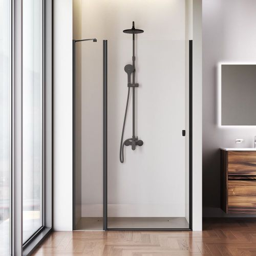 Душевая дверь Am.Pm Sunny W87G-120-1P-BT 120х190 стекло прозрачное профиль черный - фото 3