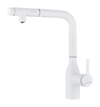 Смеситель для кухни Paulmark VIPER Vi213105-WH на мойку белый