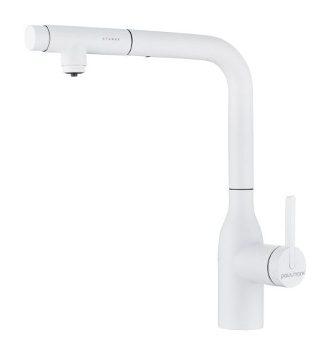 Смеситель для кухни Paulmark VIPER Vi213105-WH на мойку белый