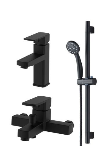 Душевой гарнитур OneLife  P06-511b настенный черный - фото 2