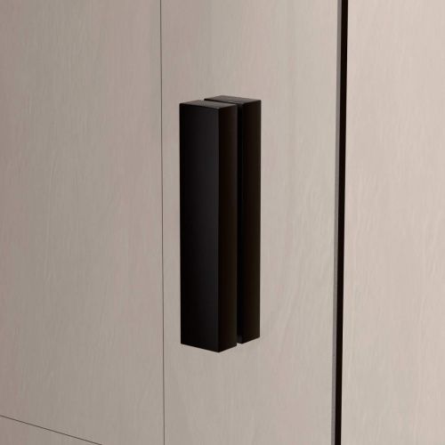 Душевая шторка на ванну RGW Screens 03114010-14 100х150 стекло прозрачное профиль черный ориентация универсальная - фото 4