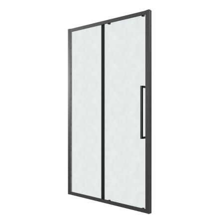 Душевая дверь Grossman Cosmo 100.K33.02.120.21.02 120х195 стекло текстурное профиль черный