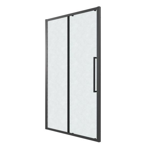 Душевая дверь Grossman Cosmo 100.K33.02.100.21.02 100х195 стекло текстурное профиль черный - фото 2