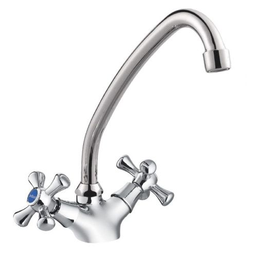 Смеситель для кухни Cron CN4242 на мойку хром - фото 2