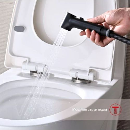 Гигиенический душ со смесителем Raglo R03 R03.52.06 черный - фото 5