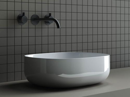 Раковина из сантехнического фарфора Ceramica Nova ELEMENT CN6018 50х40 накладная цвет белый без отверстий под смеситель - фото 3