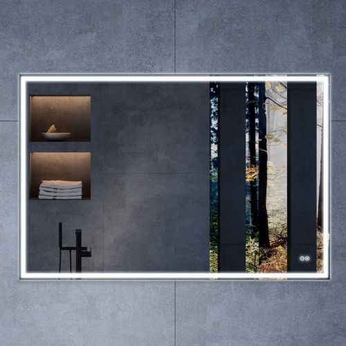 Зеркало с подсветкой и антизапотевателем Vincea VLM-3VN120-2 120х80 подвесное