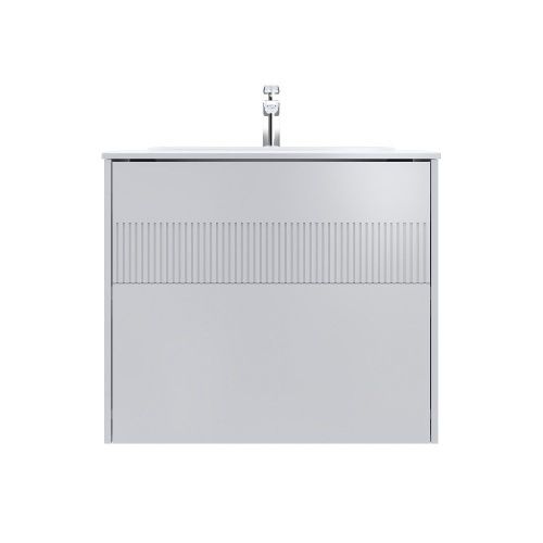 Тумба под раковину Am.Pm Func M8FFUX0802WM 80х50 подвесная цвет белый - фото 2