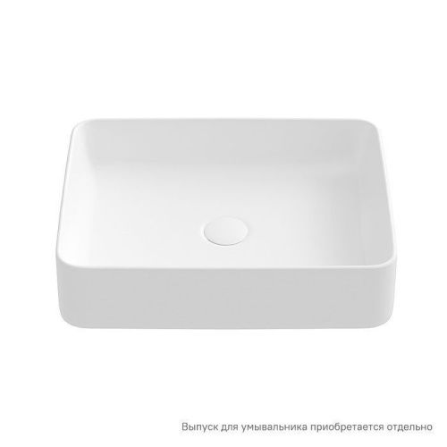 Раковина из сантехнического фарфора Iddis Slide SLIWM02i27 50х40 накладная цвет белый без отверстий под смеситель - фото 2