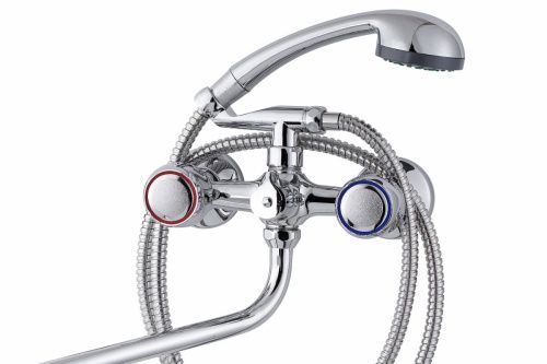 Cмеситель для ванны и душа TSARSBERG TSB-120-34 настенный хром - фото 2
