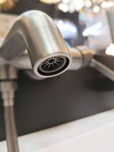 Смеситель для ванны AltroBagno Unione AltroBagnoUnione0222GM настенный оружейная сталь - фото 3