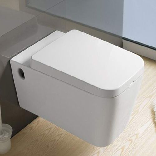 Унитаз подвесной Melana B2370-805 белый с сиденьем микролифт - фото 2