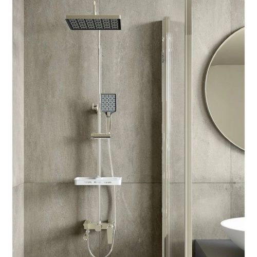 Душевая стойка Esko ST1425IT настенная цвет хром - фото 4