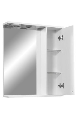 Зеркало-шкаф Stella Polar Ванда SP-00000199 60х70 подвесной цвет белый - фото 4
