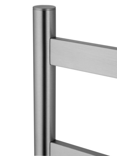 Полотенцесушитель электрический Wonzon & Woghand Essen WW-A406-BR 50х95 никель - фото 3