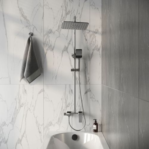 Душевая стойка Grossman Style 500.K35.05.100 настенная цвет хром - фото 4