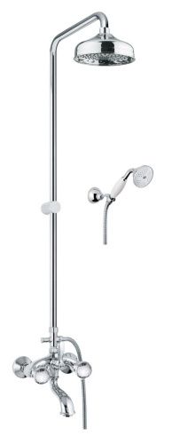 Душевая стойка Fiore 17CR0615 настенная цвет хром - фото 2