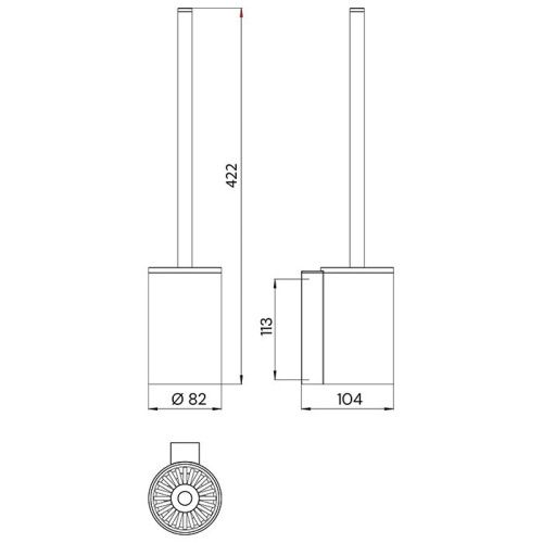 Ершик Emco Aura 8515 134 00 - фото 2