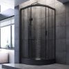 Душевой уголок Am.Pm Gem W90G-401-090BT 90х90 стекло прозрачное профиль черный без поддона