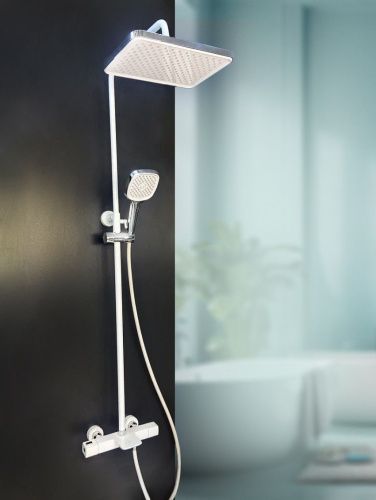 Душевая стойка AltroBagno Diretto AltroBagnoDirertto030413Bi настенная цвет белый - фото 2